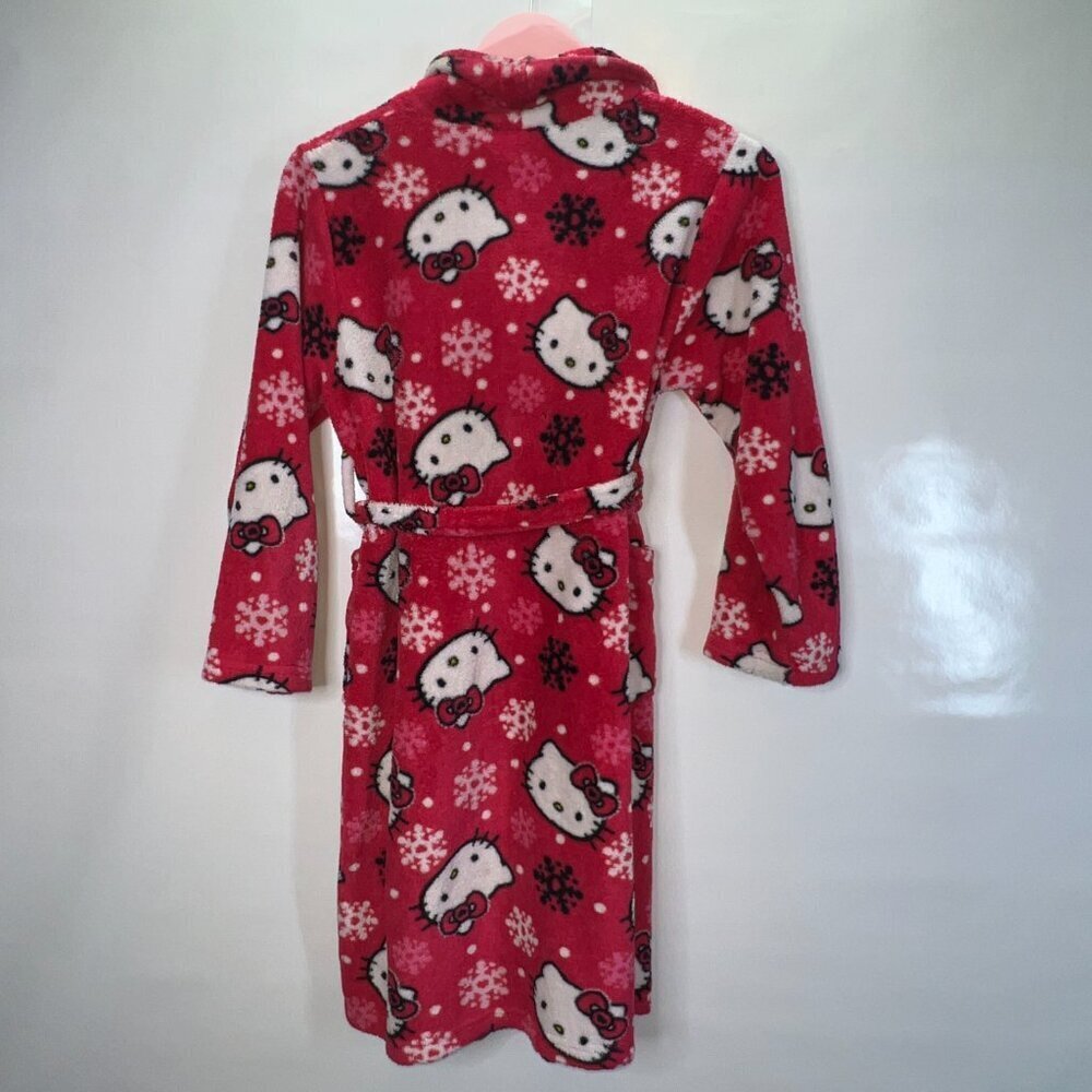 Hello Kitty Bath Robe Girls Size L - Picture 3 of 4